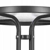 Masă de grădină Hydro-S NEO-2262 Rotund / Gray Black photo 2