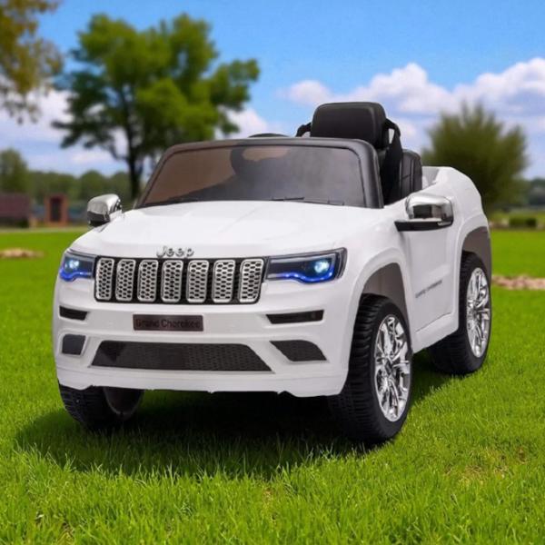 Электромобиль Jeep Grand Cherokee ChiToys SMBJJ2055 / 4 5 км/ч / 30 кг / 3+ / Белый photo 8
