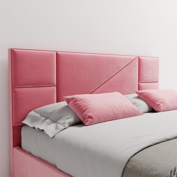 Кровать My-Style my-Dina 200 x 200 см / Фанера / Розовый photo 2