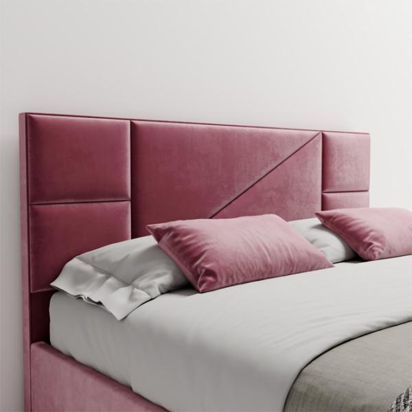 Кровать My-Style my-Dina 200 x 200 см / Фанера / Фиолетовый photo 2