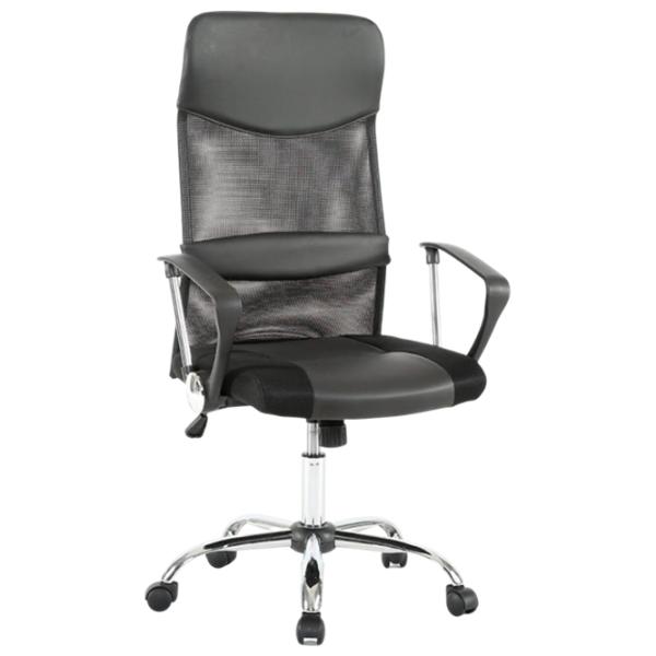 Fotoliu de birou Hola Maestro Textil/ Black Silver photo 1