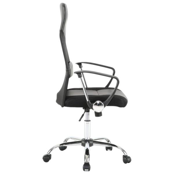 Fotoliu de birou Hola Maestro Textil/ Black Silver photo 2