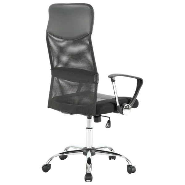 Fotoliu de birou Hola Maestro Textil/ Black Silver photo 4