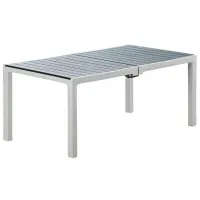 Садовый стол Hydro-S Madeira Прямоугольный / White Серый