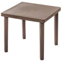 Садовый стол Hydro-S Mocca Квадратный / Антрацит Antracite