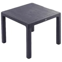 Садовый стол Hydro-S Rattan Квадратный / Антрацит Antracite