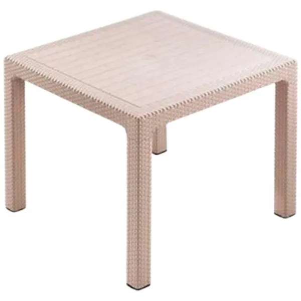 Садовый стол Hydro-S Rattan Квадратный / Beige Бежевый photo 1