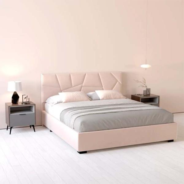 Кровать My-Style my-Bella 200 x 200 см / Фанера / Светло-розовый photo 4