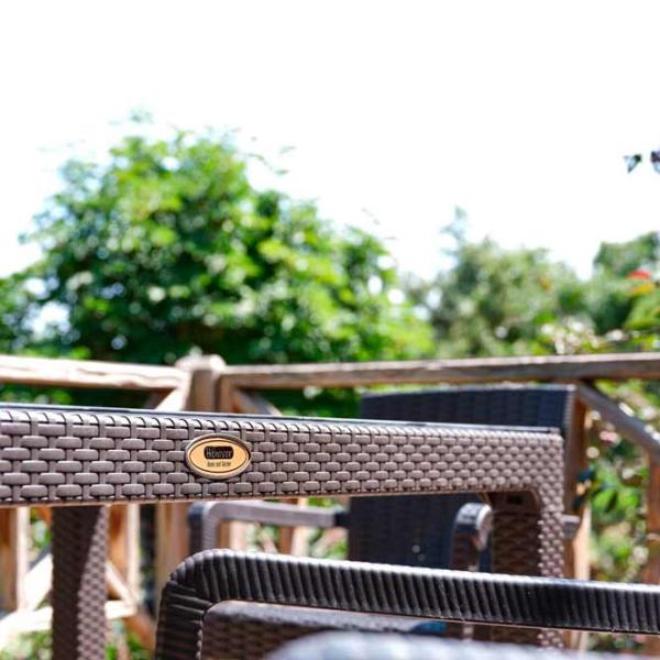 Masă de grădină Hydro-S Rattan Pătrat / Antracit Anthracite photo 4
