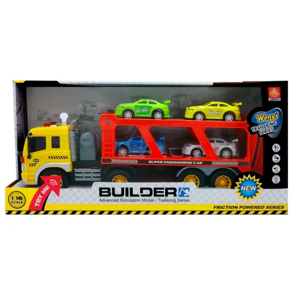 Camion Wenyi Builder WY570B  / / Red Yellow photo 2