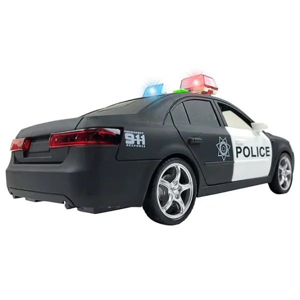 Mașină Wenyi Police WY560B  / / White Black photo 2