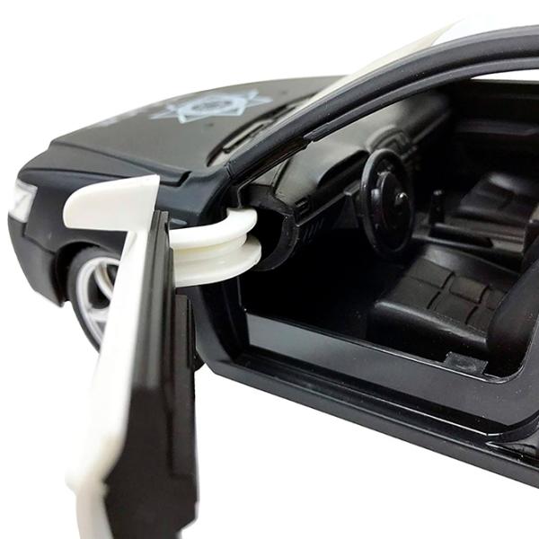 Mașină Wenyi Police WY560B  / / White Black photo 3