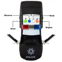 Машинка Wenyi Police WY560B / / White Черный photo 5