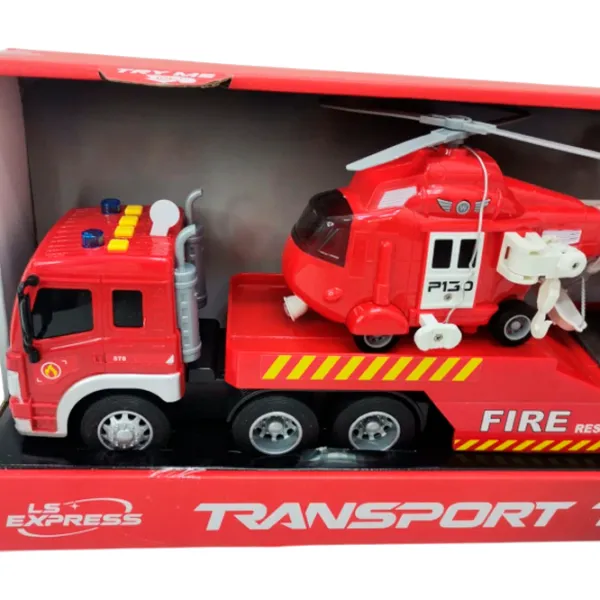 Camion Wenyi Transport Truck WY578B  / / White Red photo 2