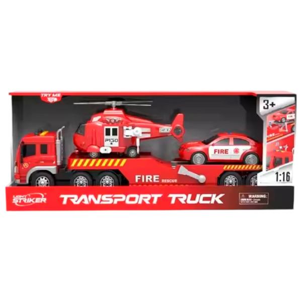 Camion Wenyi Transport Truck WY578B  / / White Red photo 3