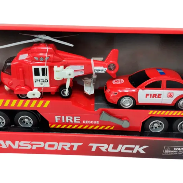 Camion Wenyi Transport Truck WY578B  / / White Red photo 4