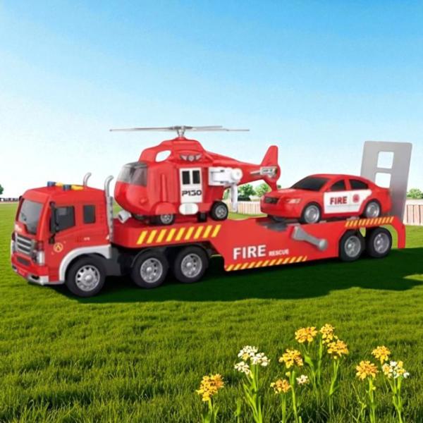 Camion Wenyi Transport Truck WY578B  / / White Red photo 5