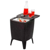 Садовый стол Hydro-S Capri Квадратный / Wenge Венге