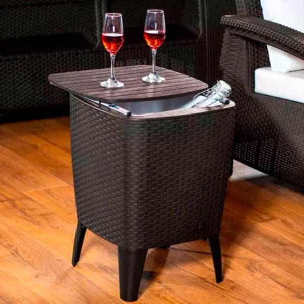 Masă de grădină Hydro-S Capri Pătrat / Wenge Wenge photo 3