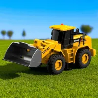 Бульдозер Wenyi Builder WY1101A / / White Желтый photo 5