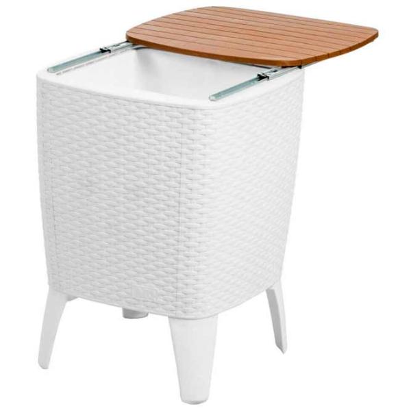 Masă de grădină Hydro-S Capri Pătrat / White Caramel photo 4