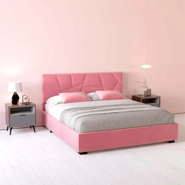 Кровать My-Style my-Bella 90 x 200 см / Фанера / Розовый photo 5