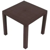 Садовый стол Hydro-S Elit Квадратный / Серый Коричневый