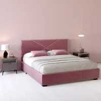 Кровать My-Style my-Lana 90 x 200 см / Фанера / Фиолетовый photo 5