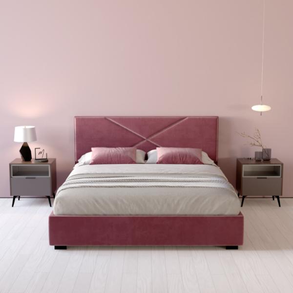 Кровать My-Style my-Lana 90 x 200 см / Фанера / Фиолетовый photo 6