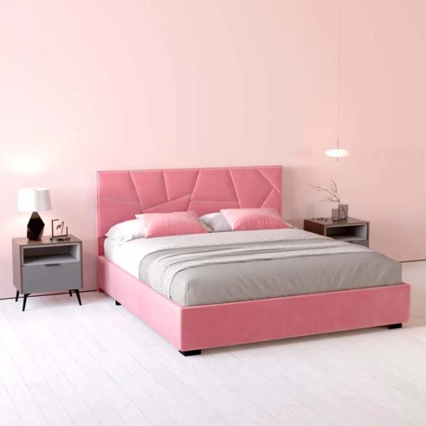 Кровать My-Style my-Bella 160 x 200 см / Фанера / Розовый photo 5