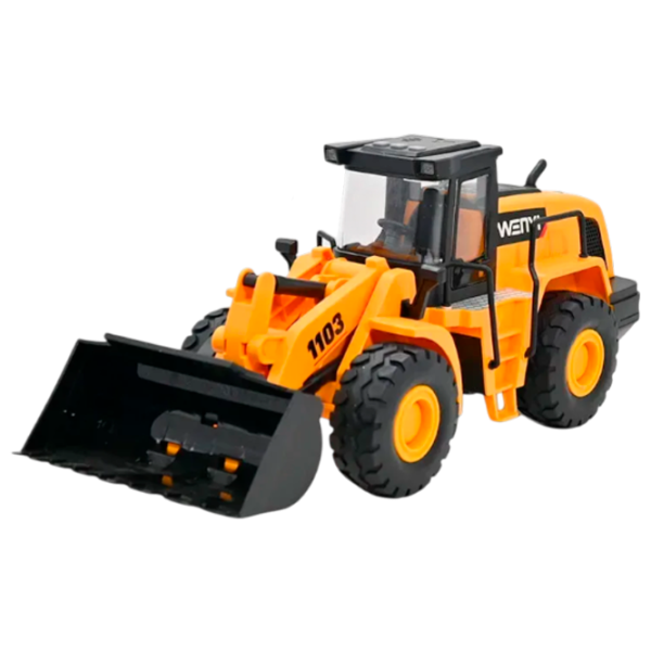 Бульдозер Wenyi Builder WY1103A  / / White Оранжевый photo 1