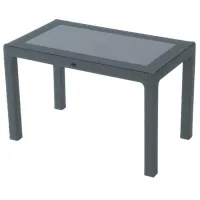 Садовый стол Hydro-S Rattan Прямоугольный / Антрацит Antracite