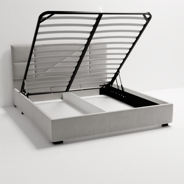 Кровать My-Style my-Dina 90 x 200 см / Фанера / Серый photo 6