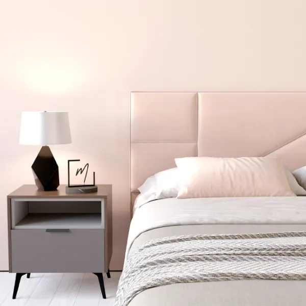 Кровать My-Style my-Dina 90 x 200 см / Фанера / Светло-розовый photo 5