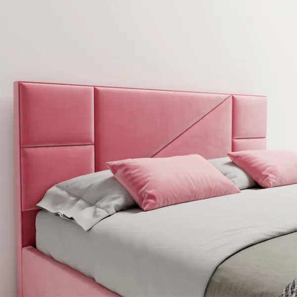 Кровать My-Style my-Dina 90 x 200 см / Фанера / Розовый photo 2