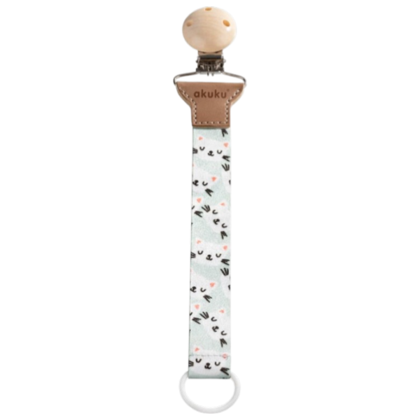 Clip pentru suzetă universal Akuku A0582 Unisex / 0 luni - / Latex, silicon / Blue photo 1