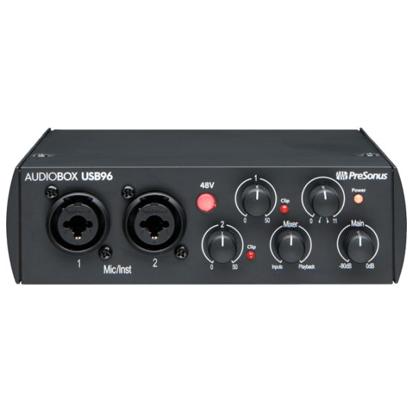 Interfață audio Audiobox USB 96-25TH 96 kHz / 20 Hz - 20 kHz / Black photo 1