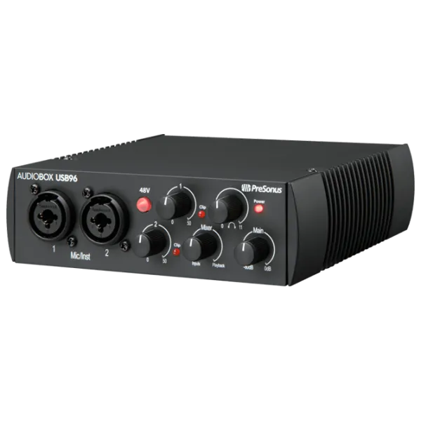 Interfață audio Audiobox USB 96-25TH 96 kHz / 20 Hz - 20 kHz / Black photo 2