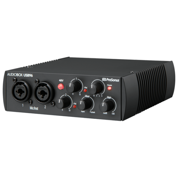 Interfață audio Audiobox USB 96-25TH 96 kHz / 20 Hz - 20 kHz / Black photo 2