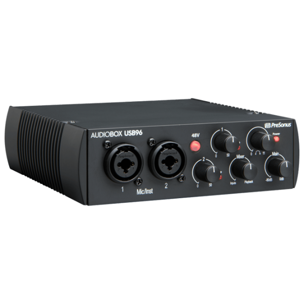 Interfață audio Audiobox USB 96-25TH 96 kHz / 20 Hz - 20 kHz / Black photo 3