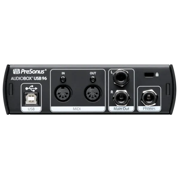 Interfață audio Audiobox USB 96-25TH 96 kHz / 20 Hz - 20 kHz / Black photo 4