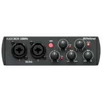 Interfață audio Audiobox USB 96-25TH 96 kHz / 20 Hz - 20 kHz / Black photo 5