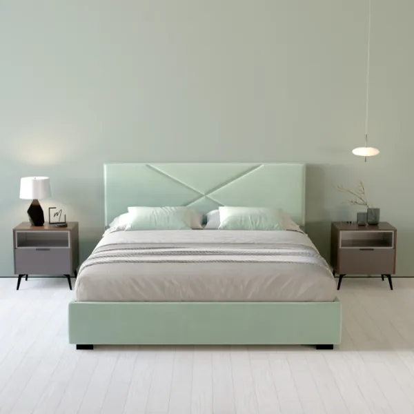 Кровать My-Style my-Lana 200 x 200 см / Фанера / Салатовый  photo 6