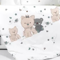 Детское постельное бельё PernaMea Lovely Puppy (PM.100262/9) Хлопок/ Белый Beige photo 4