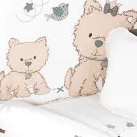 Детское постельное бельё PernaMea Lovely Puppy (PM.100262/9) Хлопок/ Белый Beige photo 5