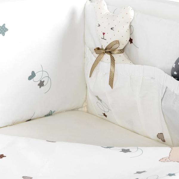 Детское постельное бельё PernaMea Lovely Puppy (PM.100262/9) Хлопок/ Белый Beige photo 6 Детское постельное бельё PernaMea Lovely Puppy (PM.100262/9) Хлопок/ Белый Beige photo 6