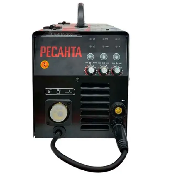 Aparat de sudat Resanta SAIPA-200 220 V cu electrod (MMA), semiautomat (MIG/MAG) / Gray photo 3