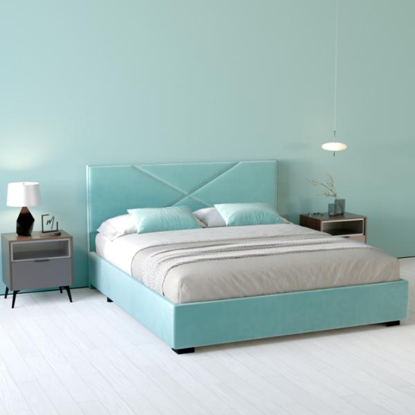 Кровать My-Style my-Lana 180 x 200 см / Фанера / Голубой photo 5