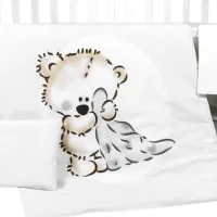Детское постельное бельё PernaMea Teddy Love (100468/8) Хлопок/ Серый White photo 4