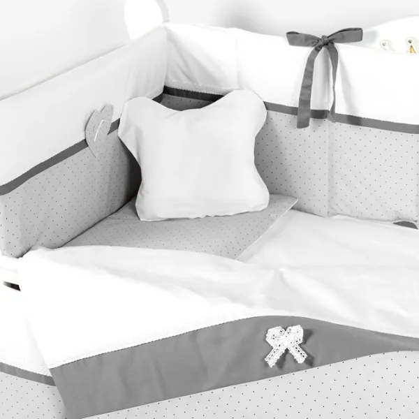 Детское постельное бельё PernaMea Renaissance (101641/3) Хлопок/ Серый White photo 2 Детское постельное бельё PernaMea Renaissance (101641/3) Хлопок/ Серый White photo 2
